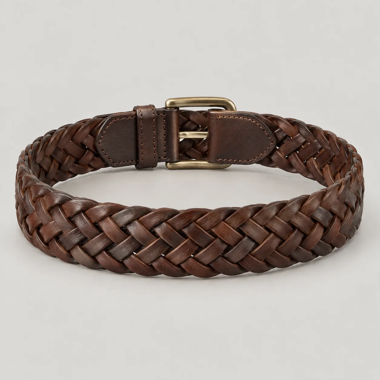 Braided Leather Belt concept product image — view 2