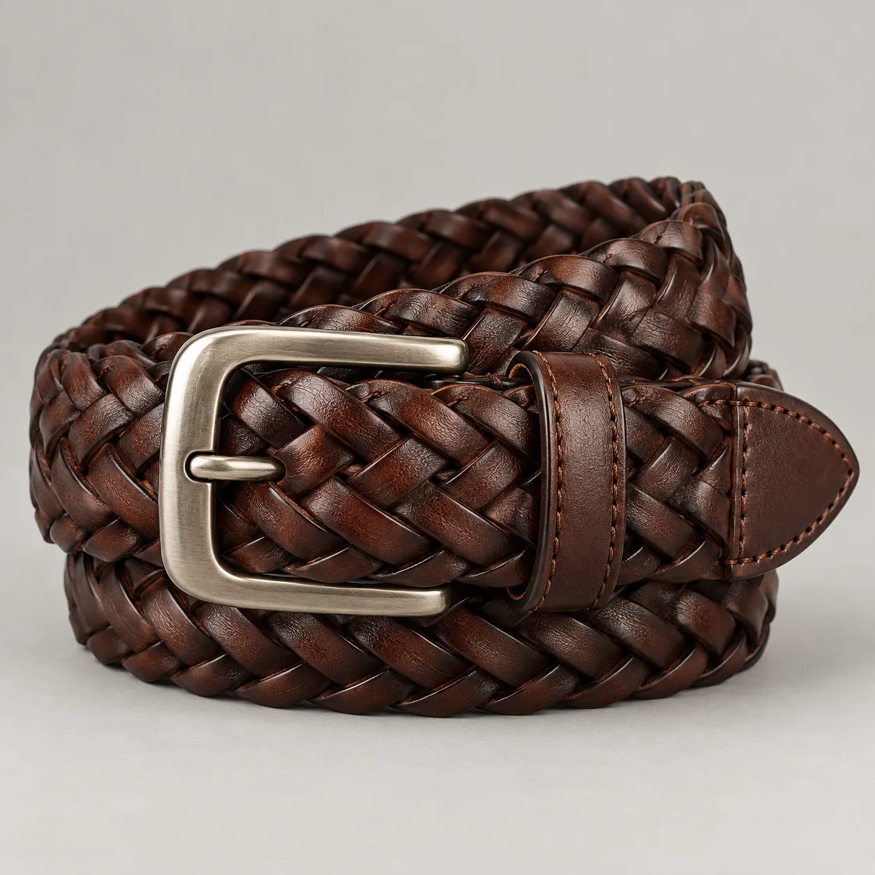 Braided Leather Belt concept product image — view 3