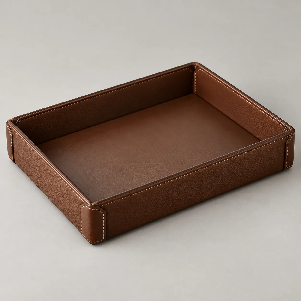 Leather Amenity Tray concept product image — view 3