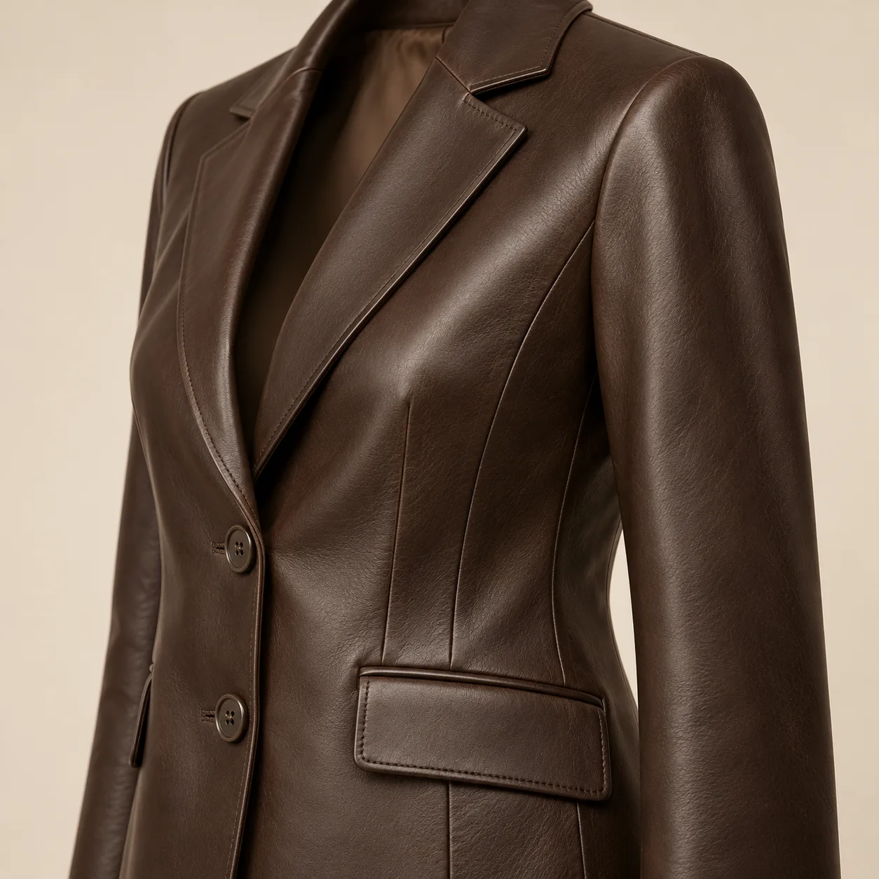 Leather Blazer concept product image — view 3