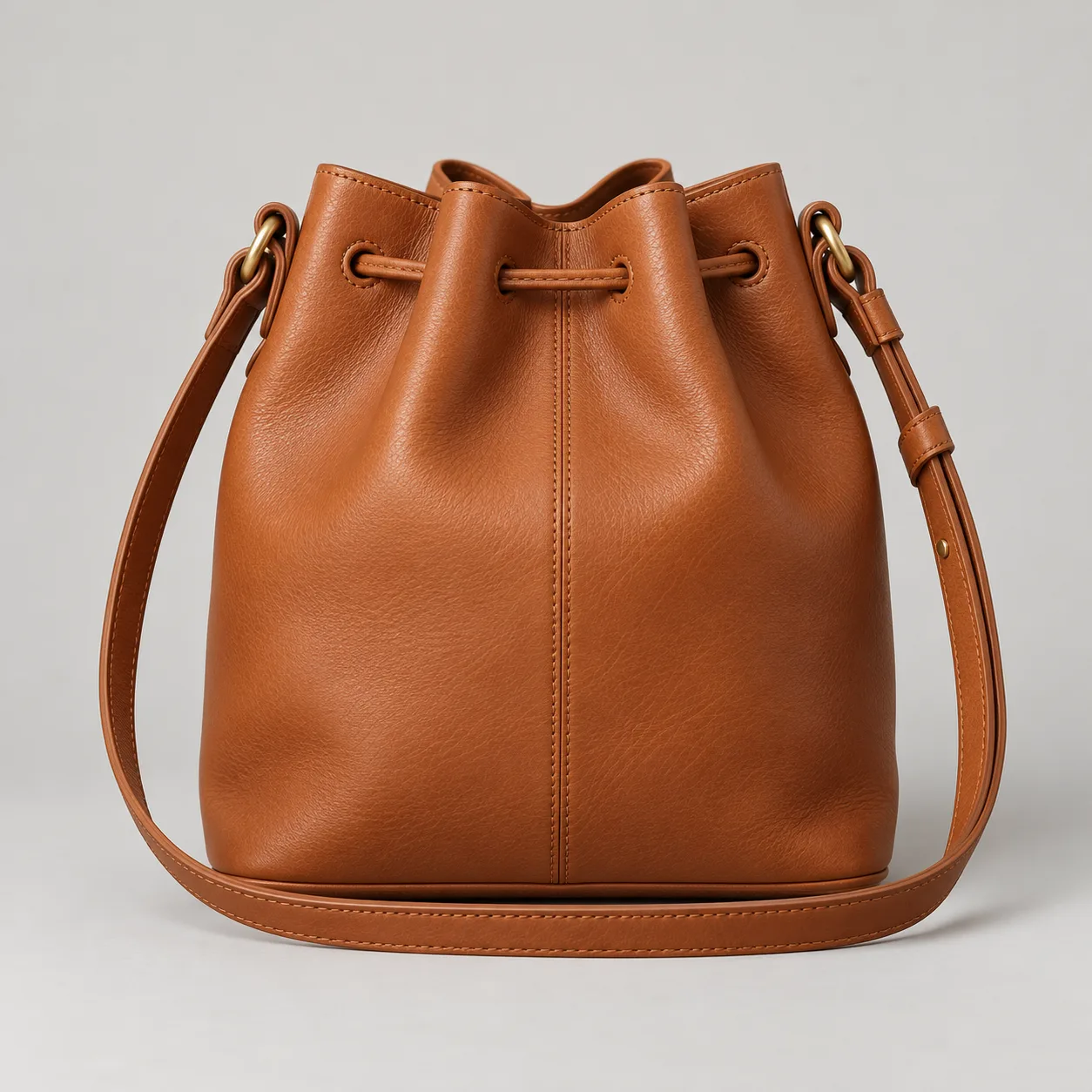 Leather Bucket Bag concept product image — view 2