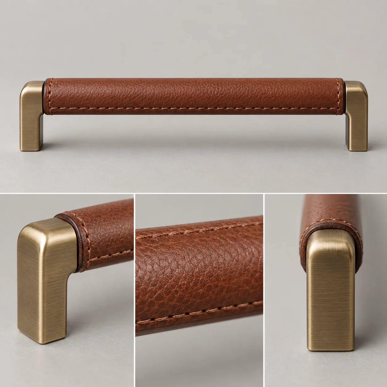 Leather Cabinet Pull concept product image — view 3