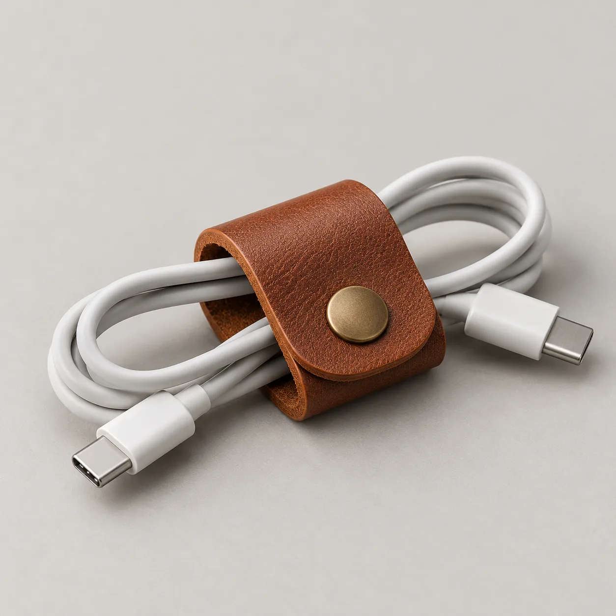 Leather Cable Organiser concept product image — view 3