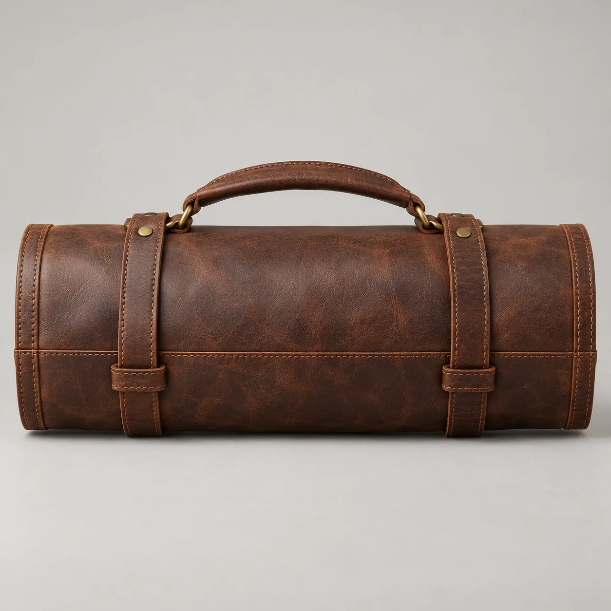 Leather Chef Knife Roll concept product image — view 2