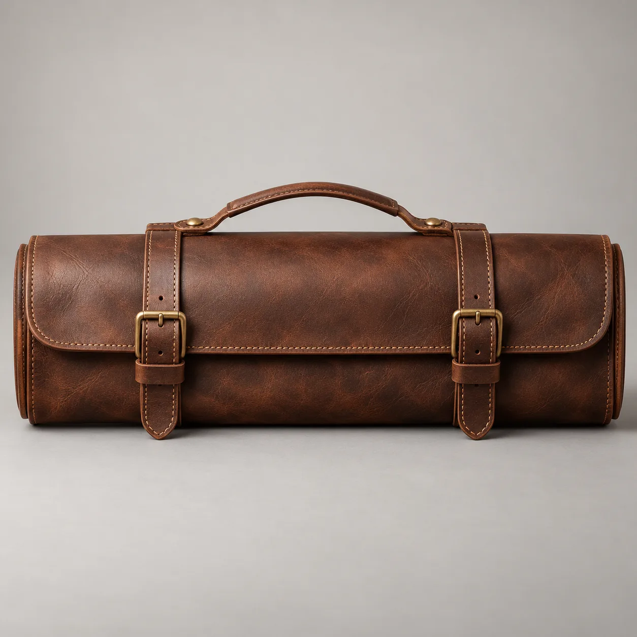 Leather Chef Knife Roll concept product image