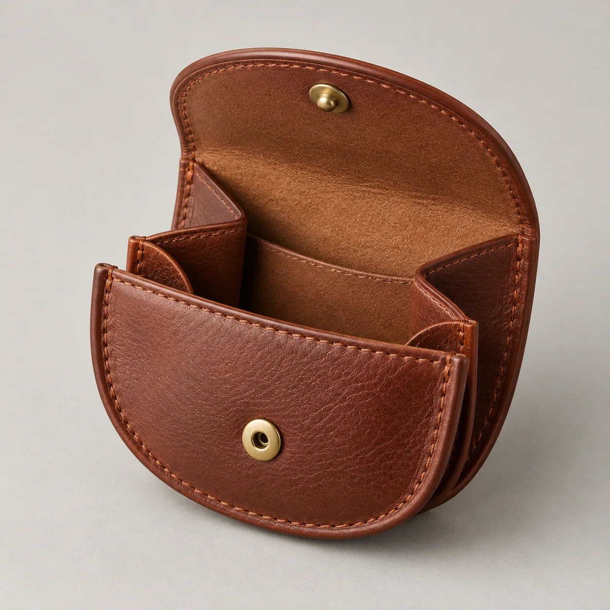 Leather Coin Purse concept product image — view 3