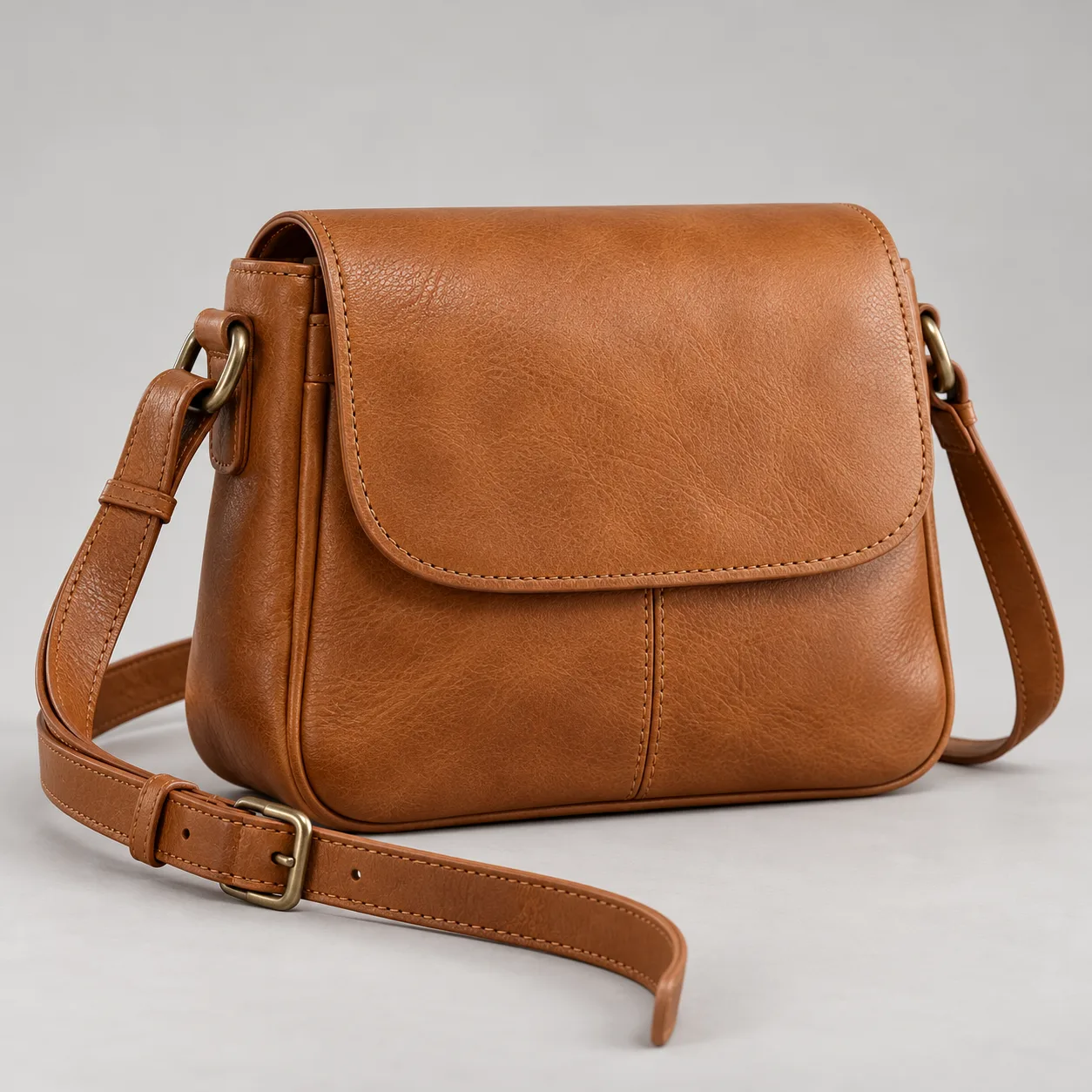 Leather Crossbody Bag concept product image
