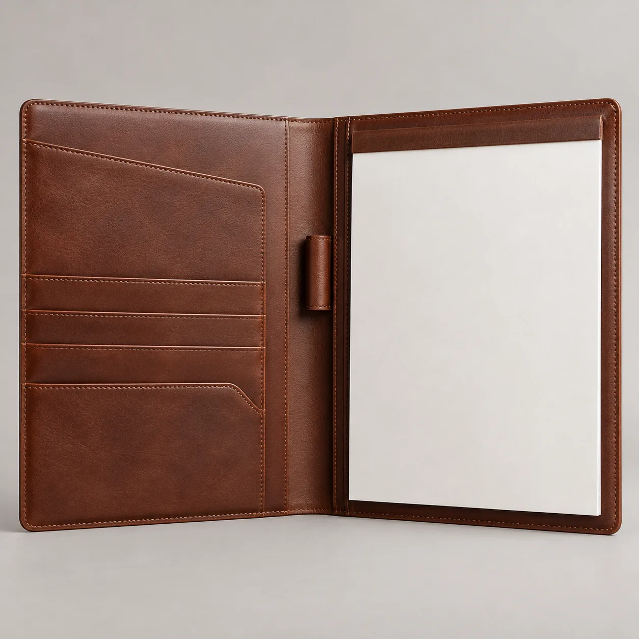 Leather Document Folder concept product image — view 3