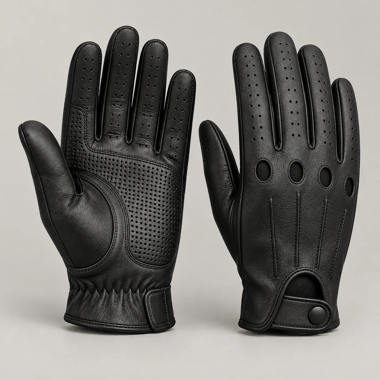 Leather Driving Gloves concept product image — view 3