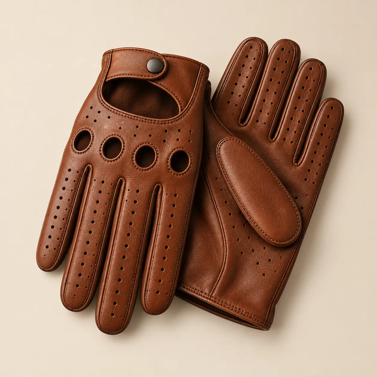 Leather Driving Gloves concept product image