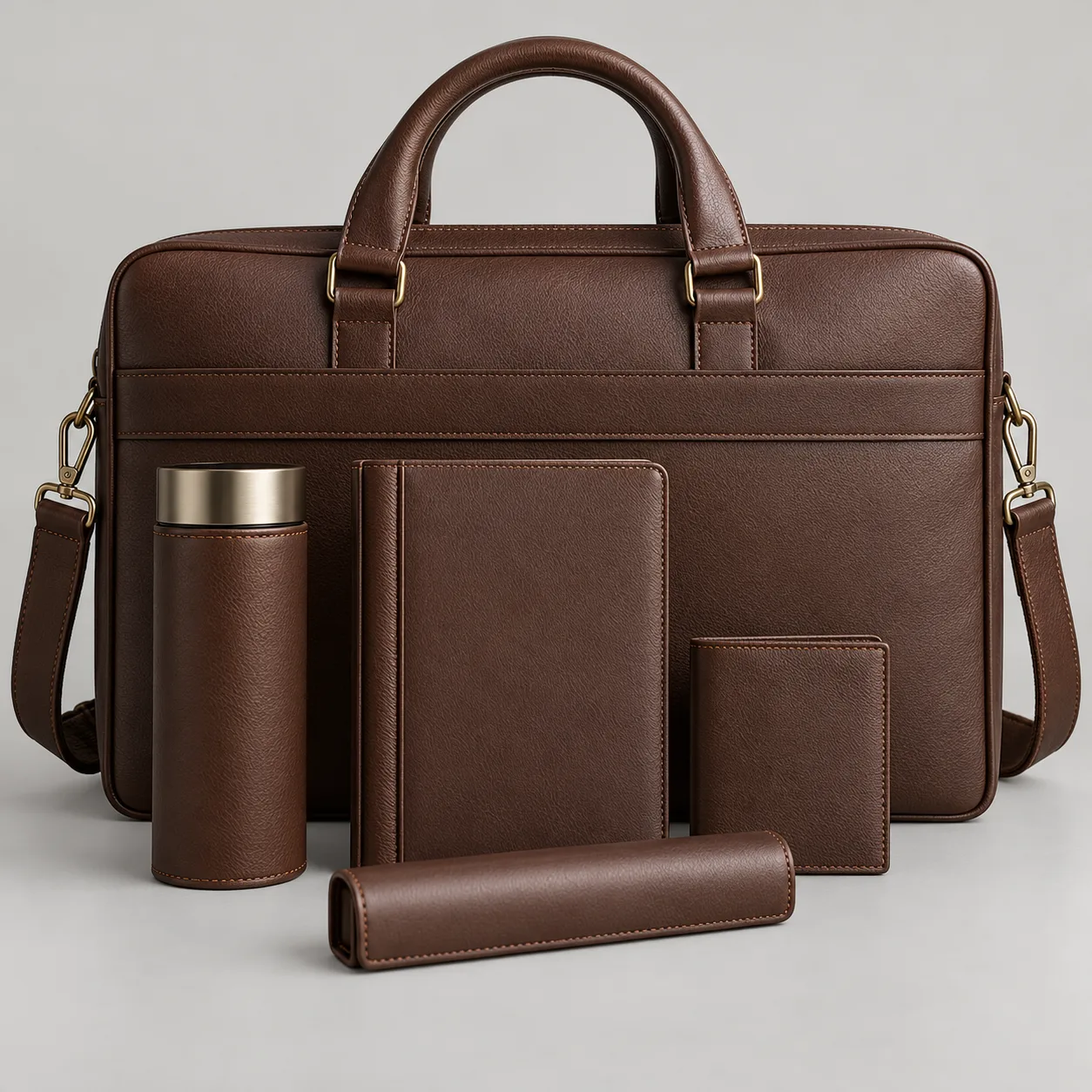 Leather Executive Gift Set concept product image — view 2
