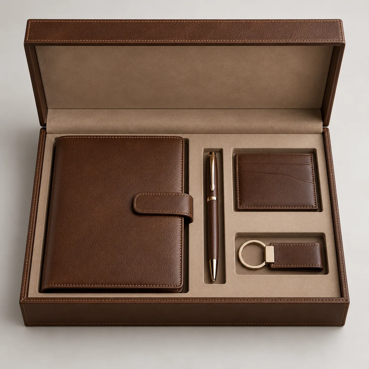 Leather Executive Gift Set concept product image — view 3