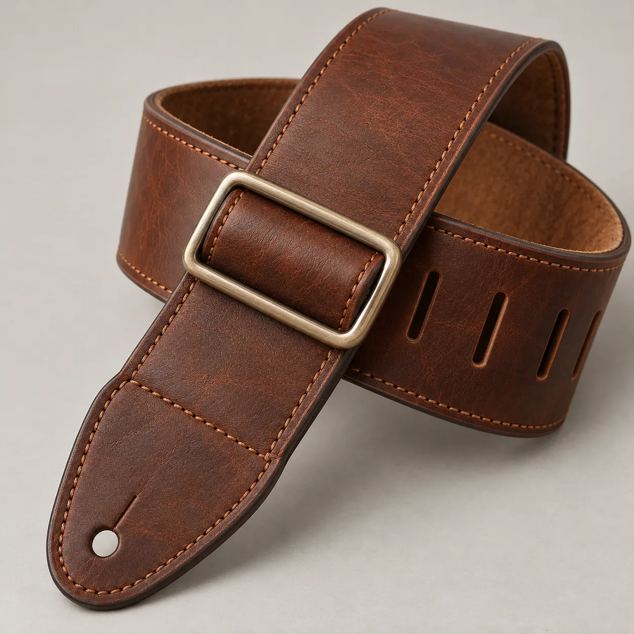 Leather Guitar Strap concept product image — view 3