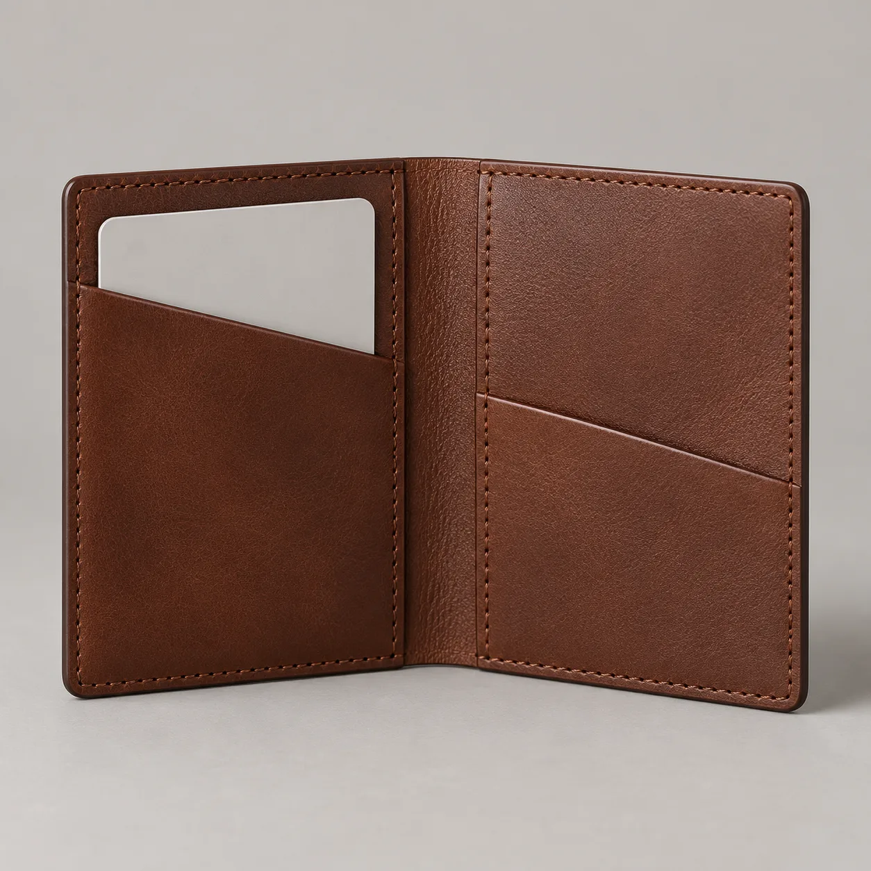 Leather Hotel Key Card Holder concept product image — view 3
