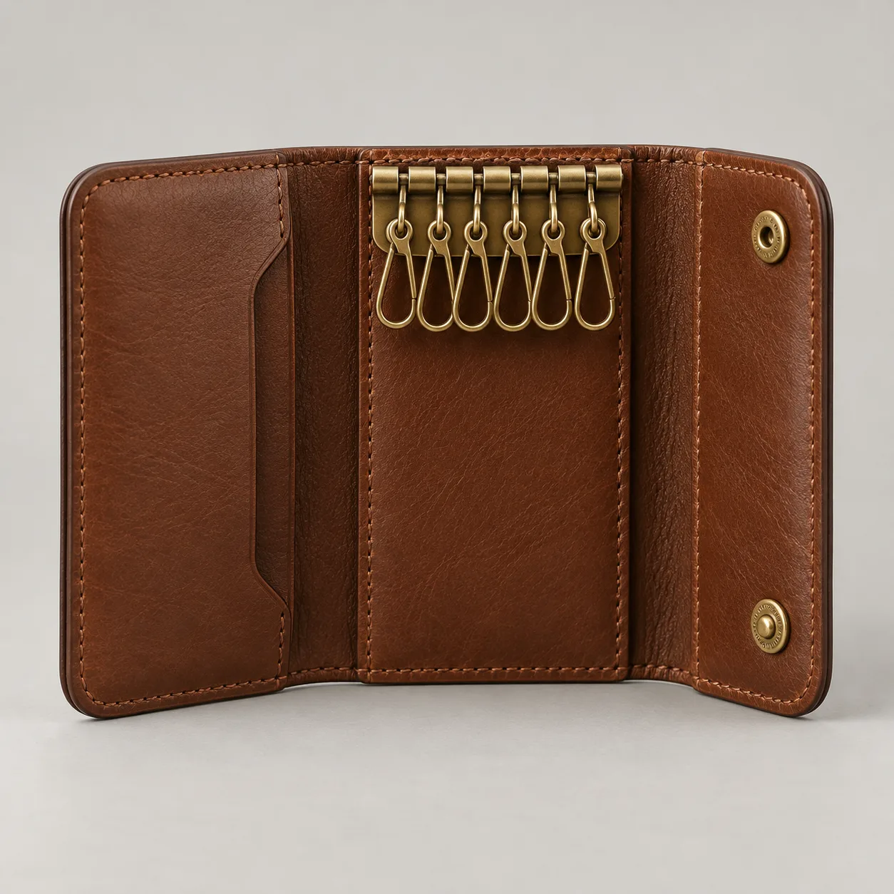 Leather Key Case concept product image — view 3