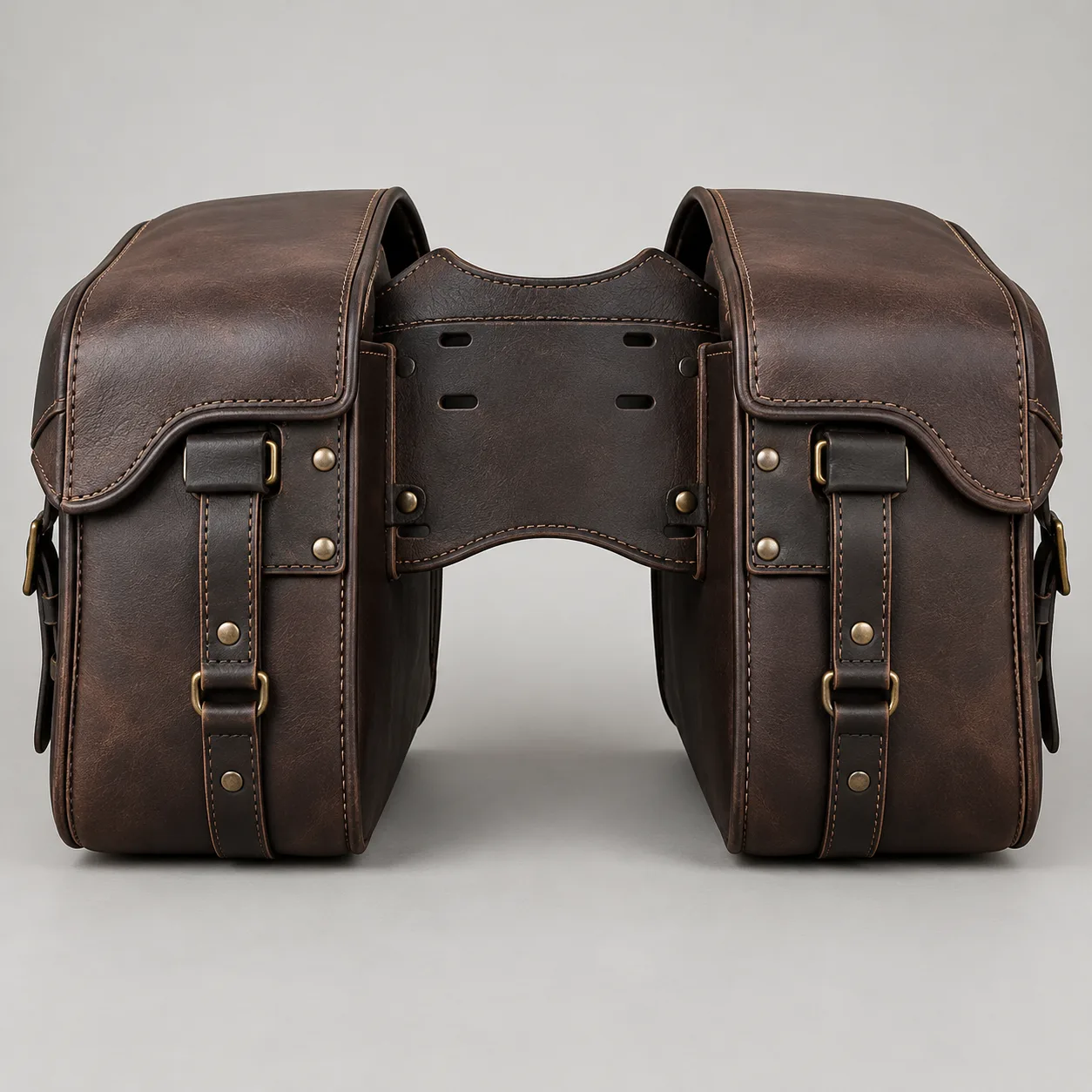Leather Motorcycle Saddlebags concept product image — view 2