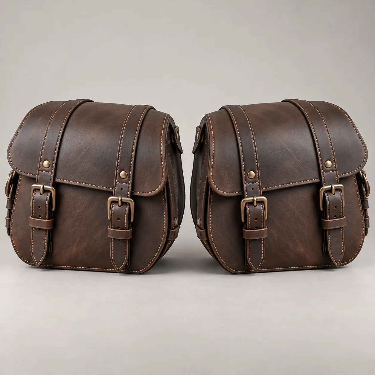 Leather Motorcycle Saddlebags concept product image
