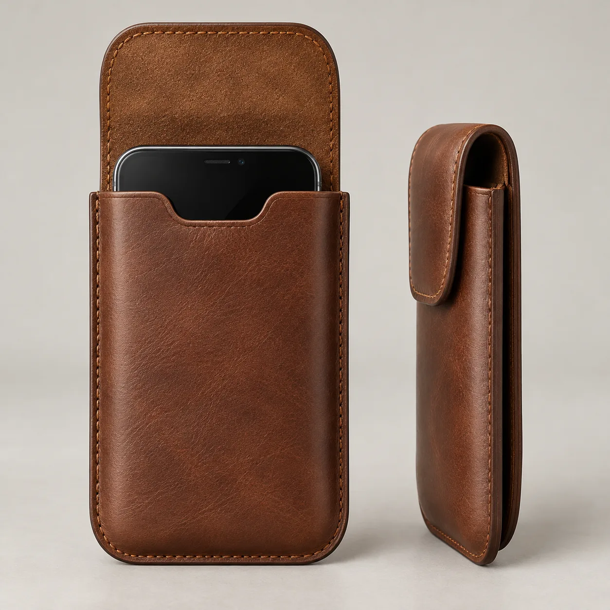 Leather Phone Pouch concept product image — view 3