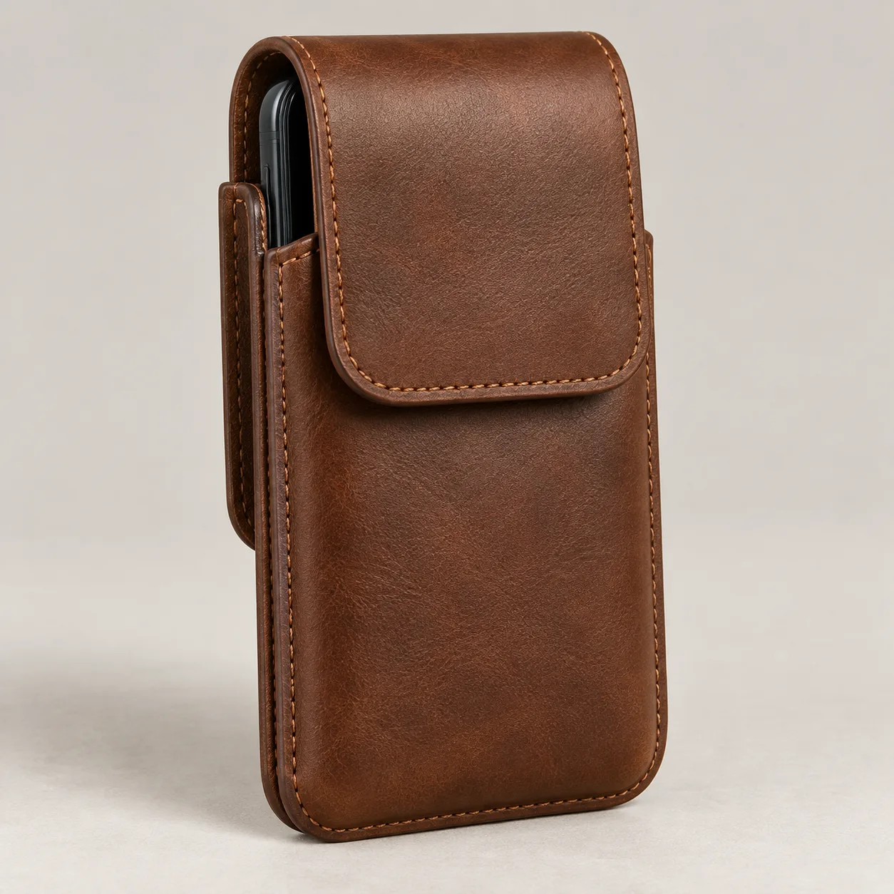 Leather Phone Pouch concept product image