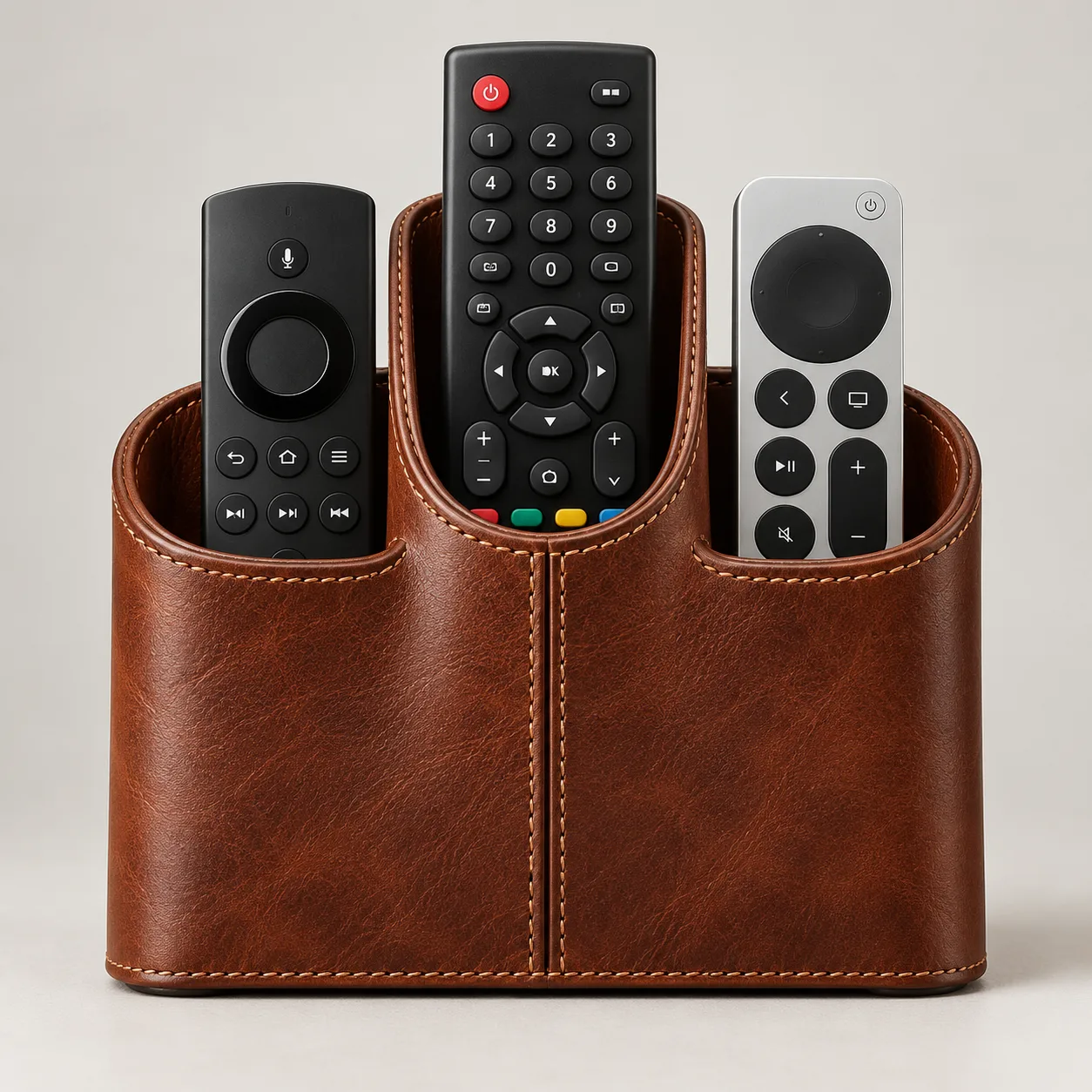 Leather Remote Holder concept product image