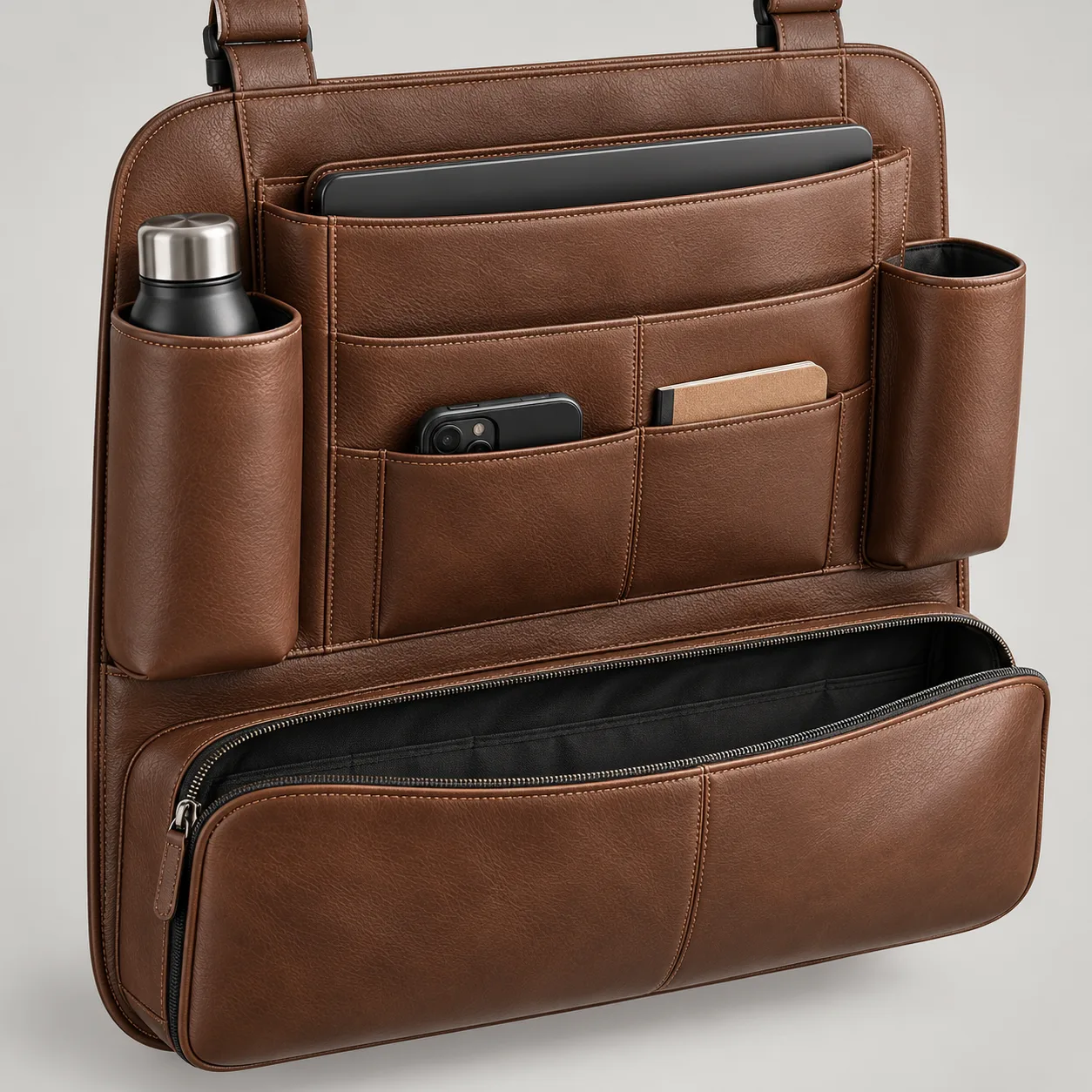 Leather Seat Back Organiser concept product image — view 3
