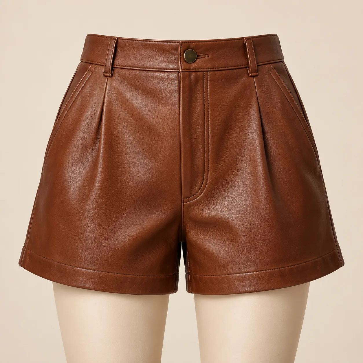 Leather Shorts concept product image