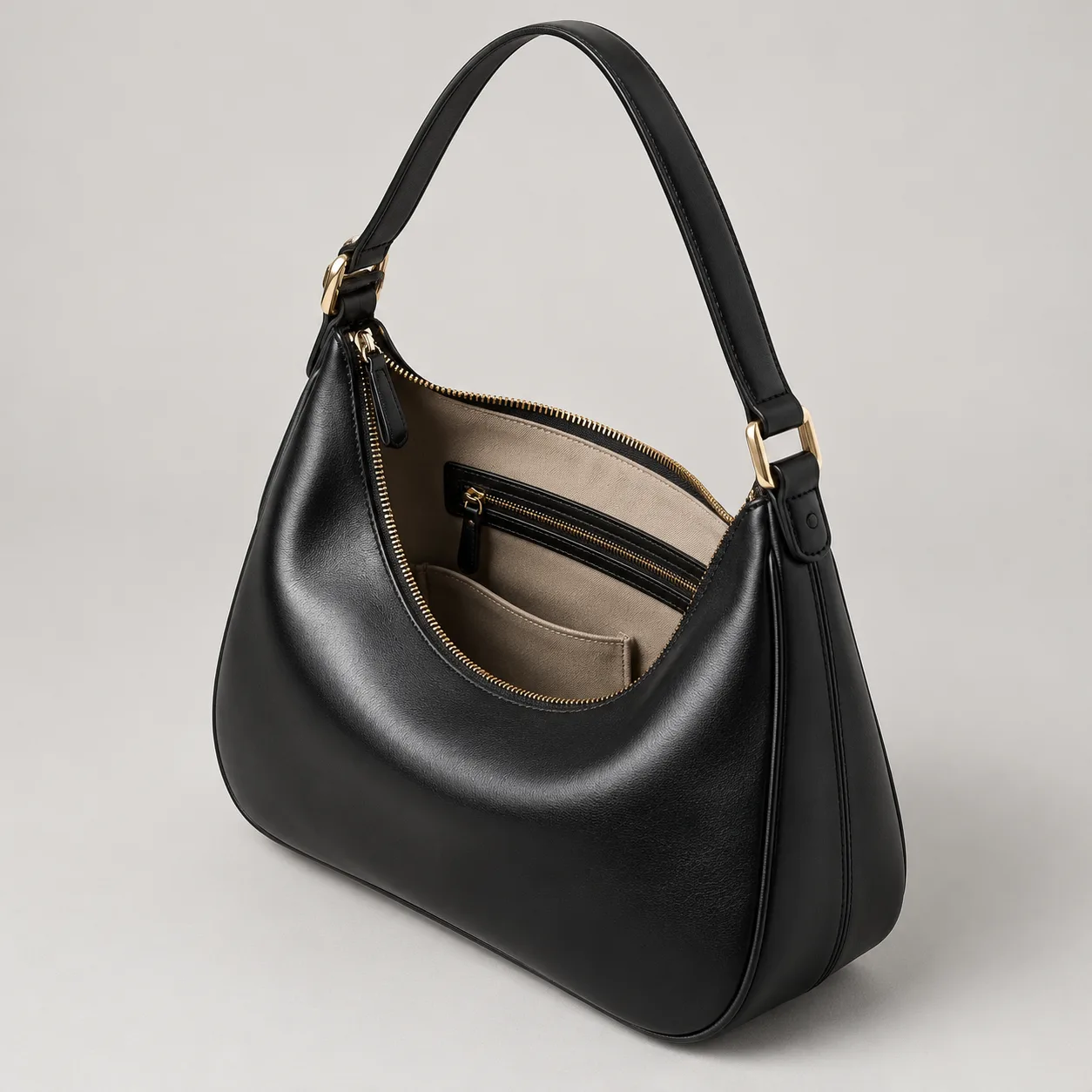Leather Shoulder Bag concept product image — view 3