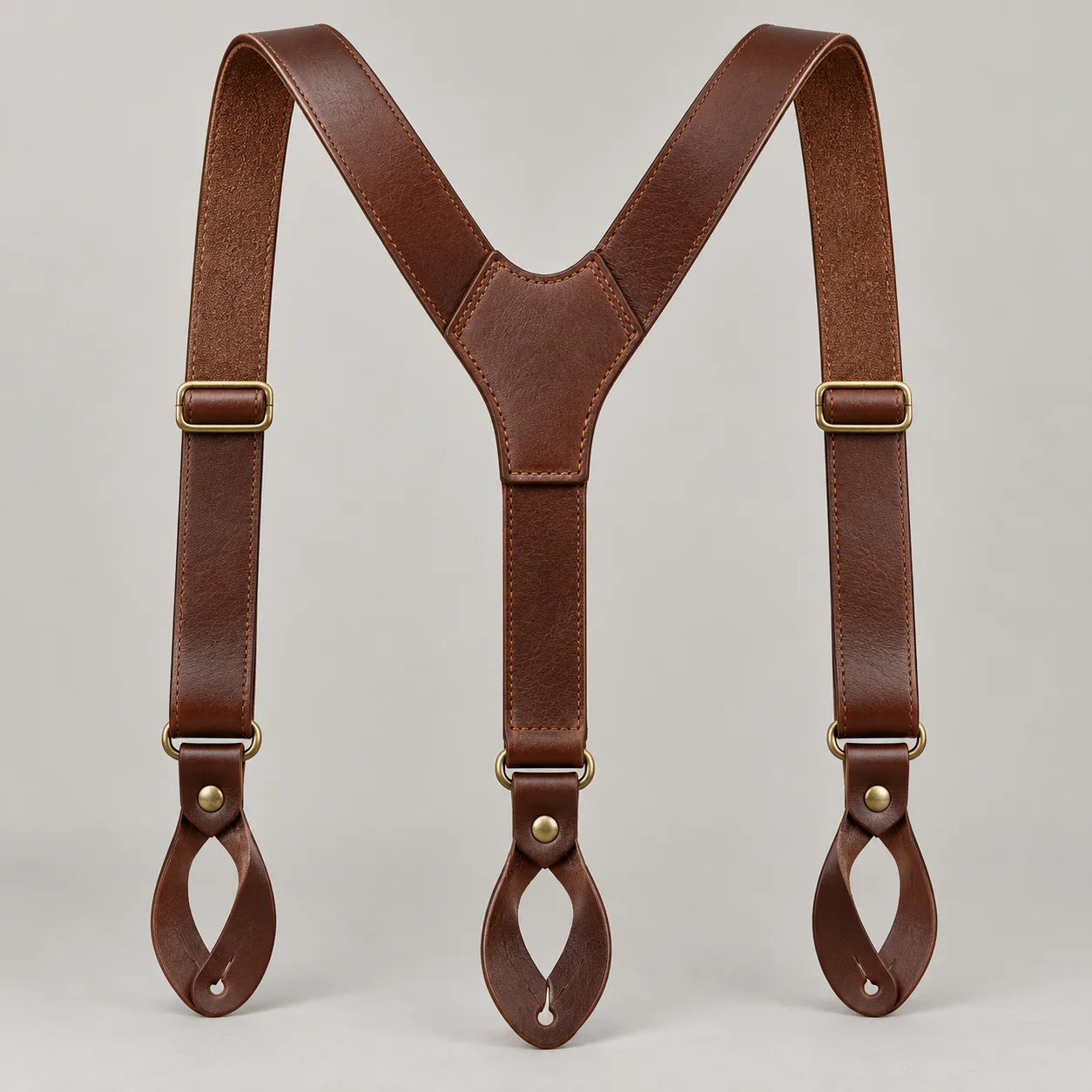 Leather Suspenders concept product image — view 2