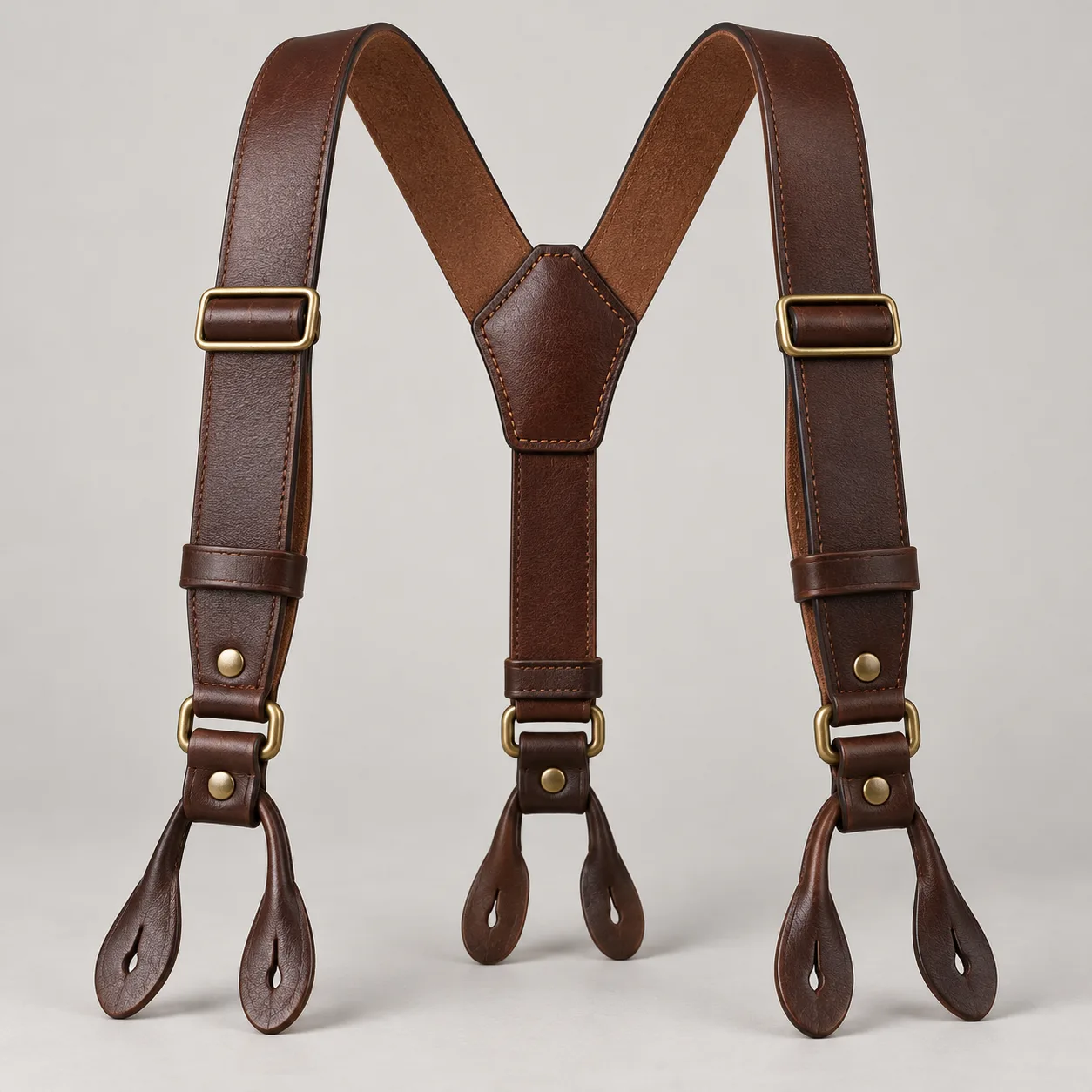 Leather Suspenders concept product image