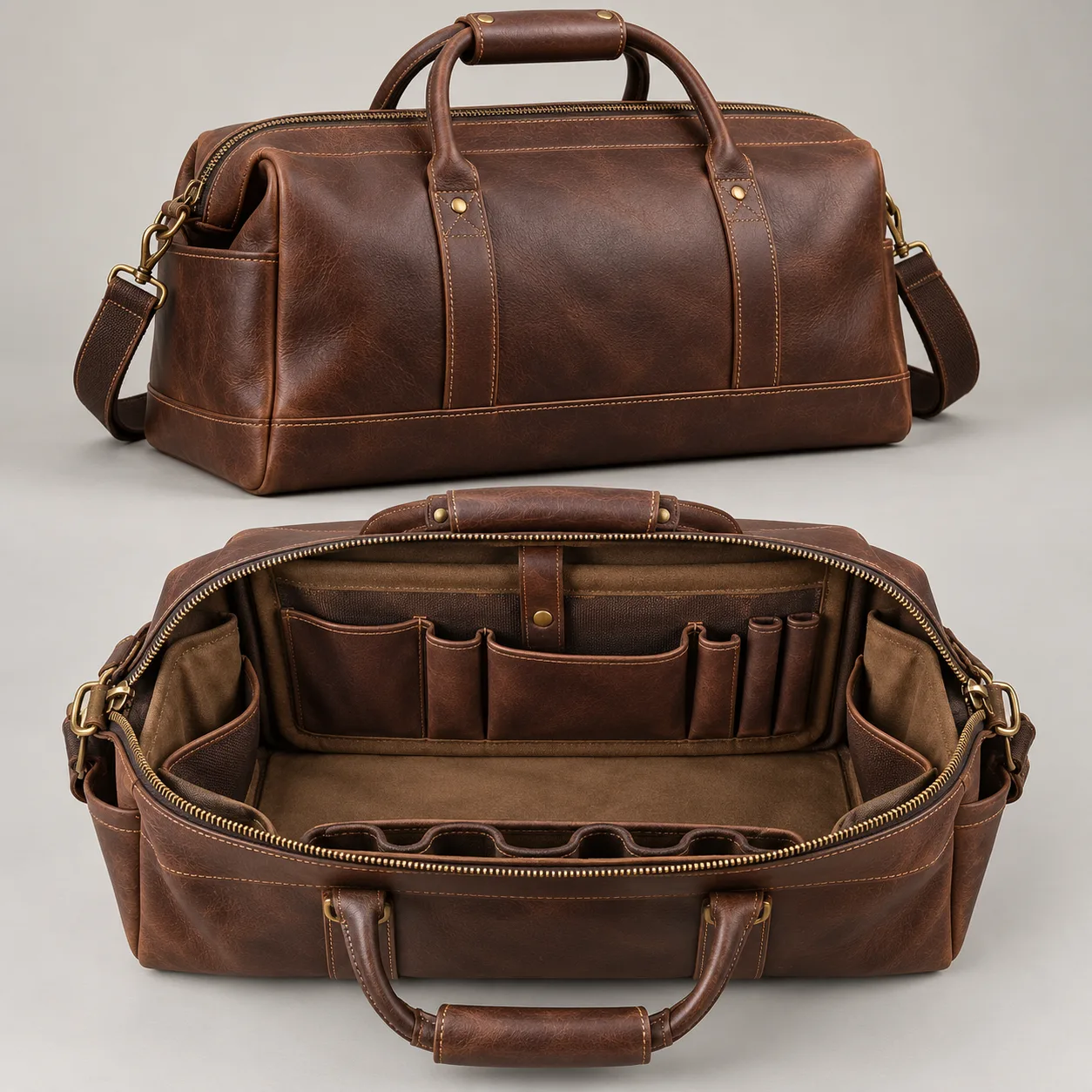 Leather Tool Bag concept product image — view 3