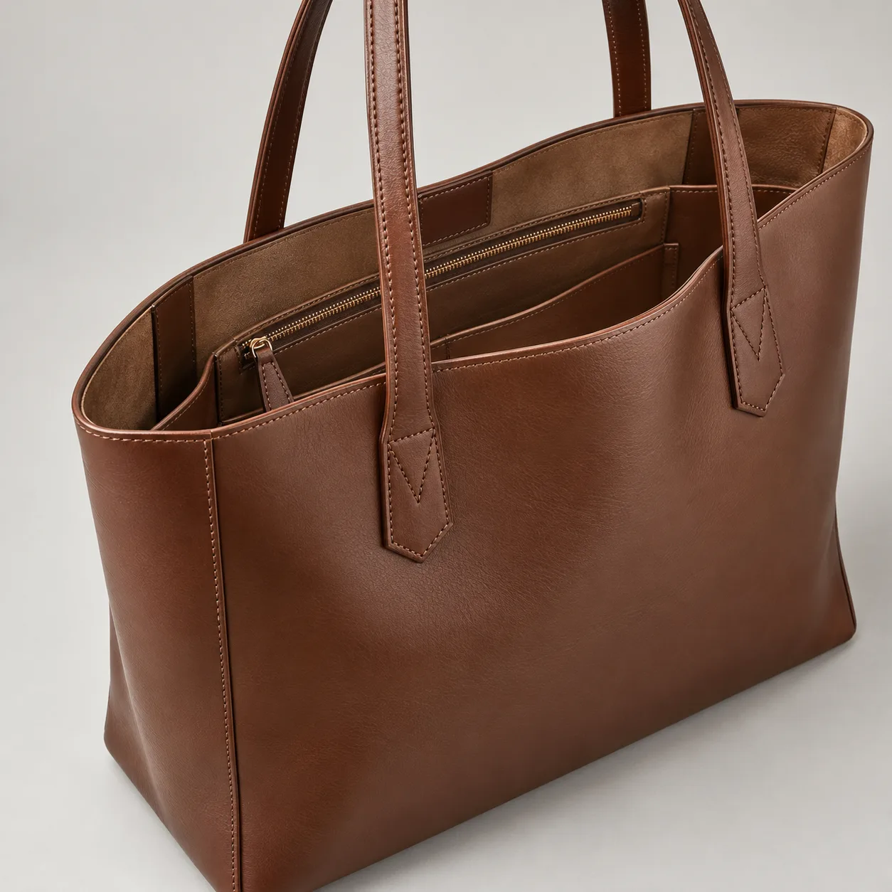 Leather Tote Bag concept product image — view 3
