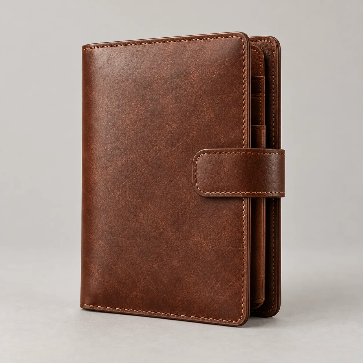 Leather Travel Wallet concept product image