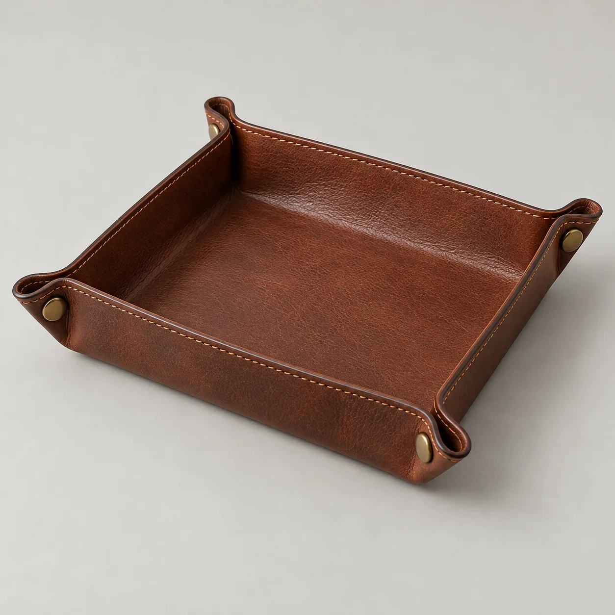 Leather Valet Tray concept product image — view 3