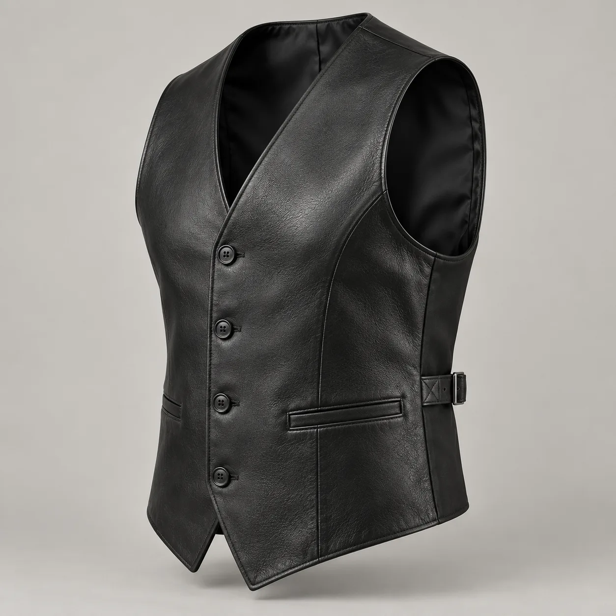 Leather Waistcoat concept product image — view 3