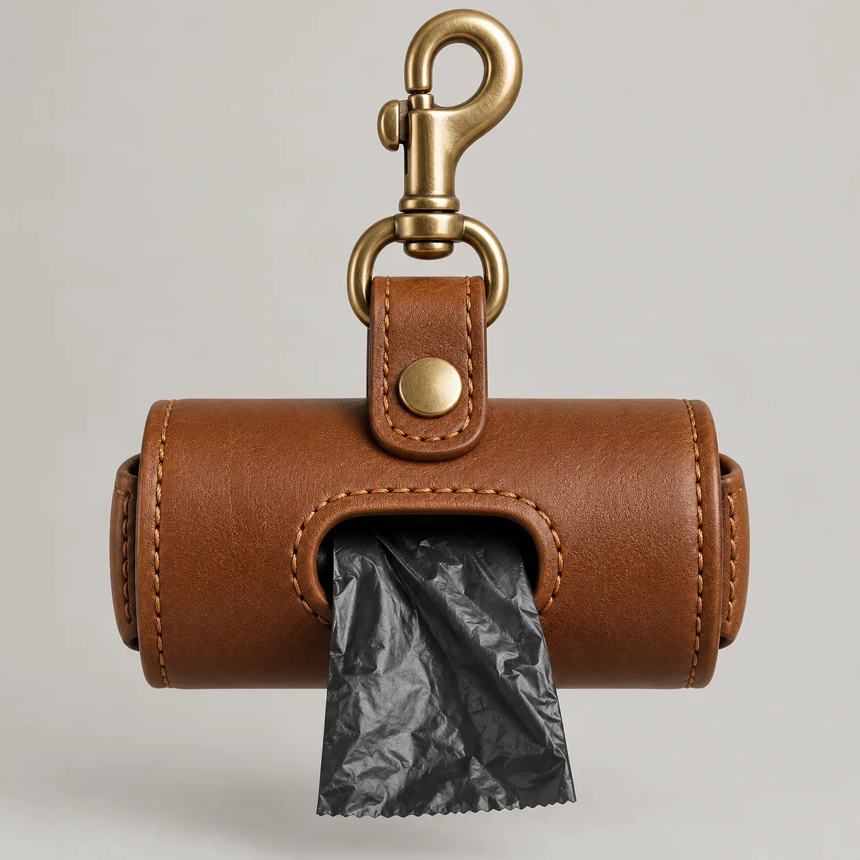 Leather Waste Bag Dispenser concept product image — view 3