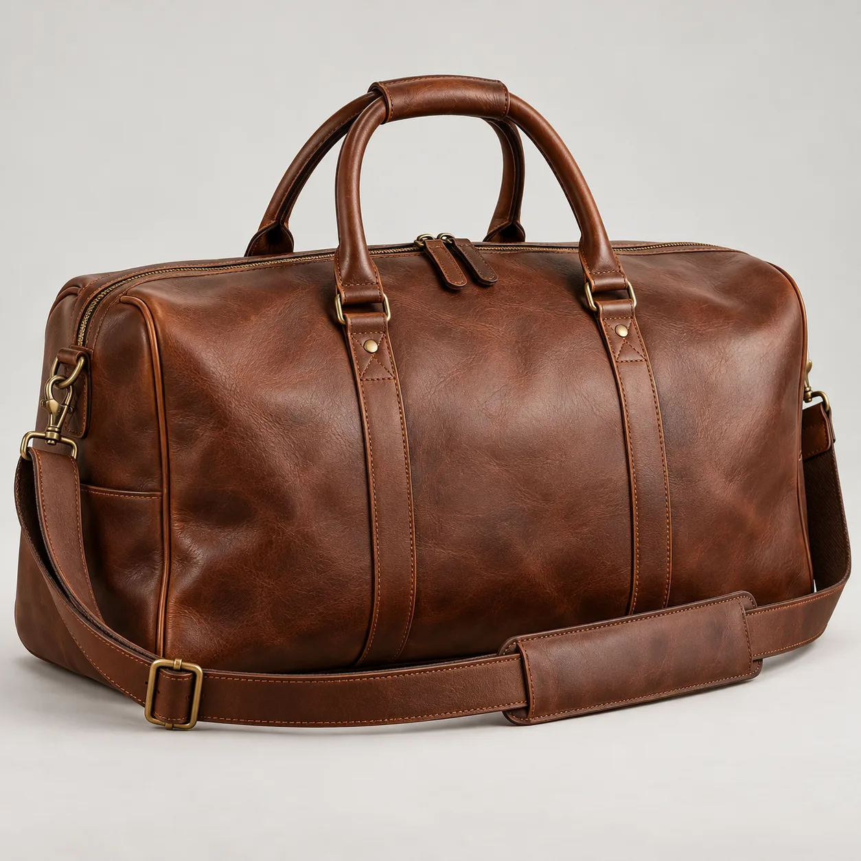 Leather Weekender Bag concept product image