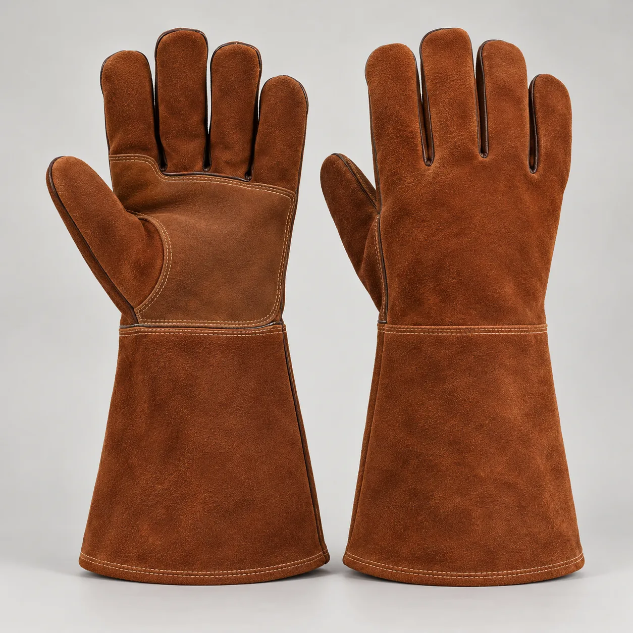 Leather Welding Gloves concept product image — view 3