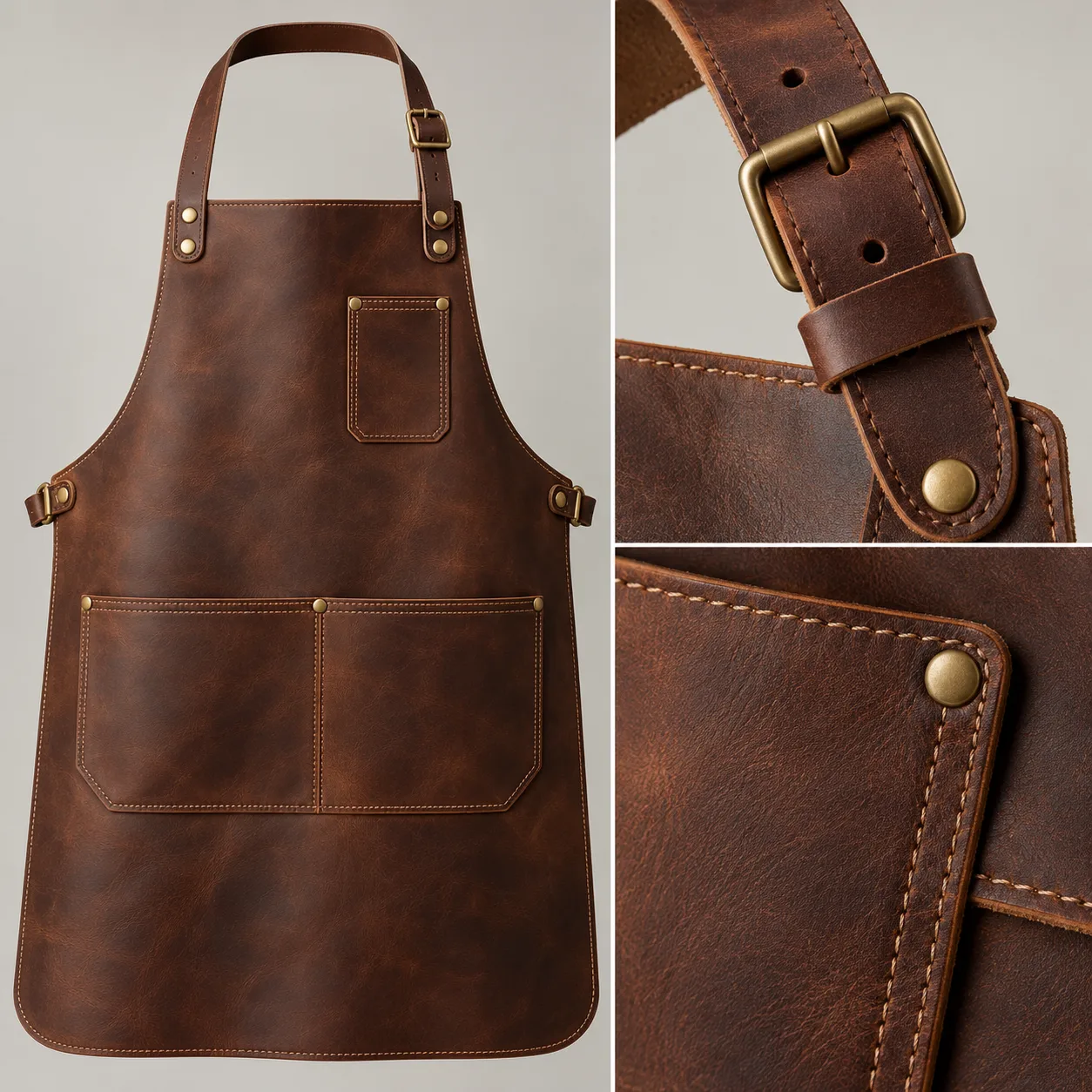 Leather Work Apron concept product image — view 3