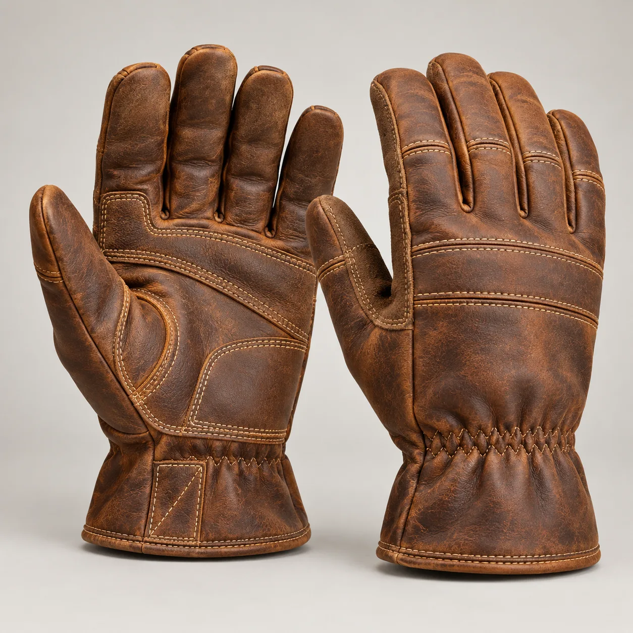 Leather Work Gloves concept product image — view 3