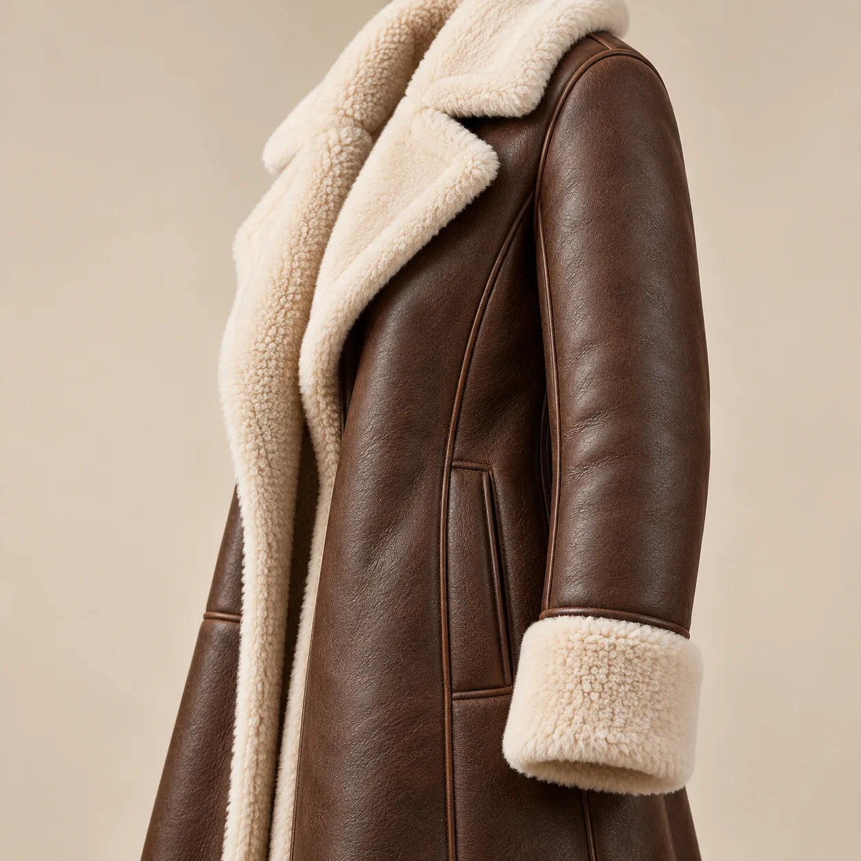 Shearling Coat concept product image — view 3