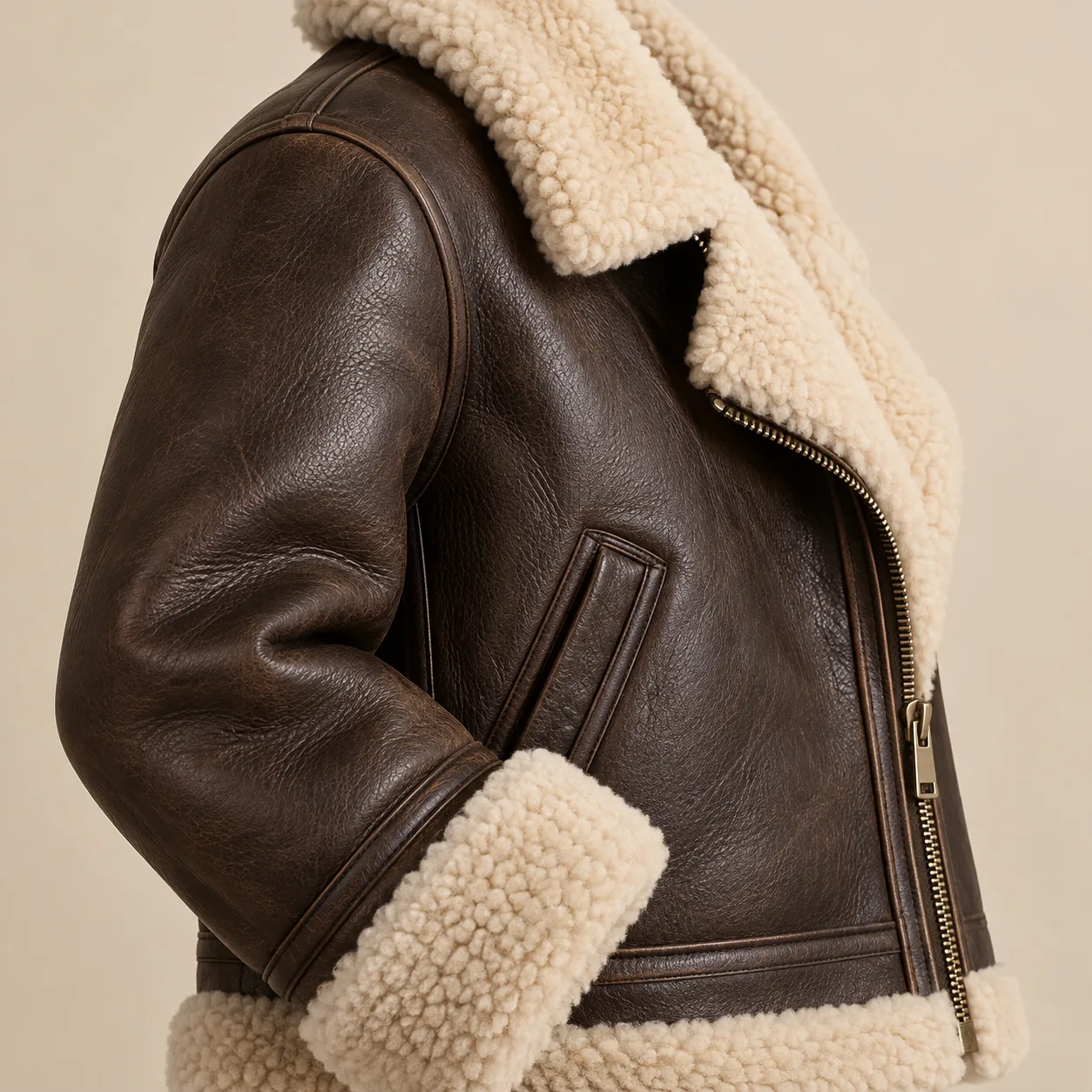 Shearling Jacket concept product image — view 3