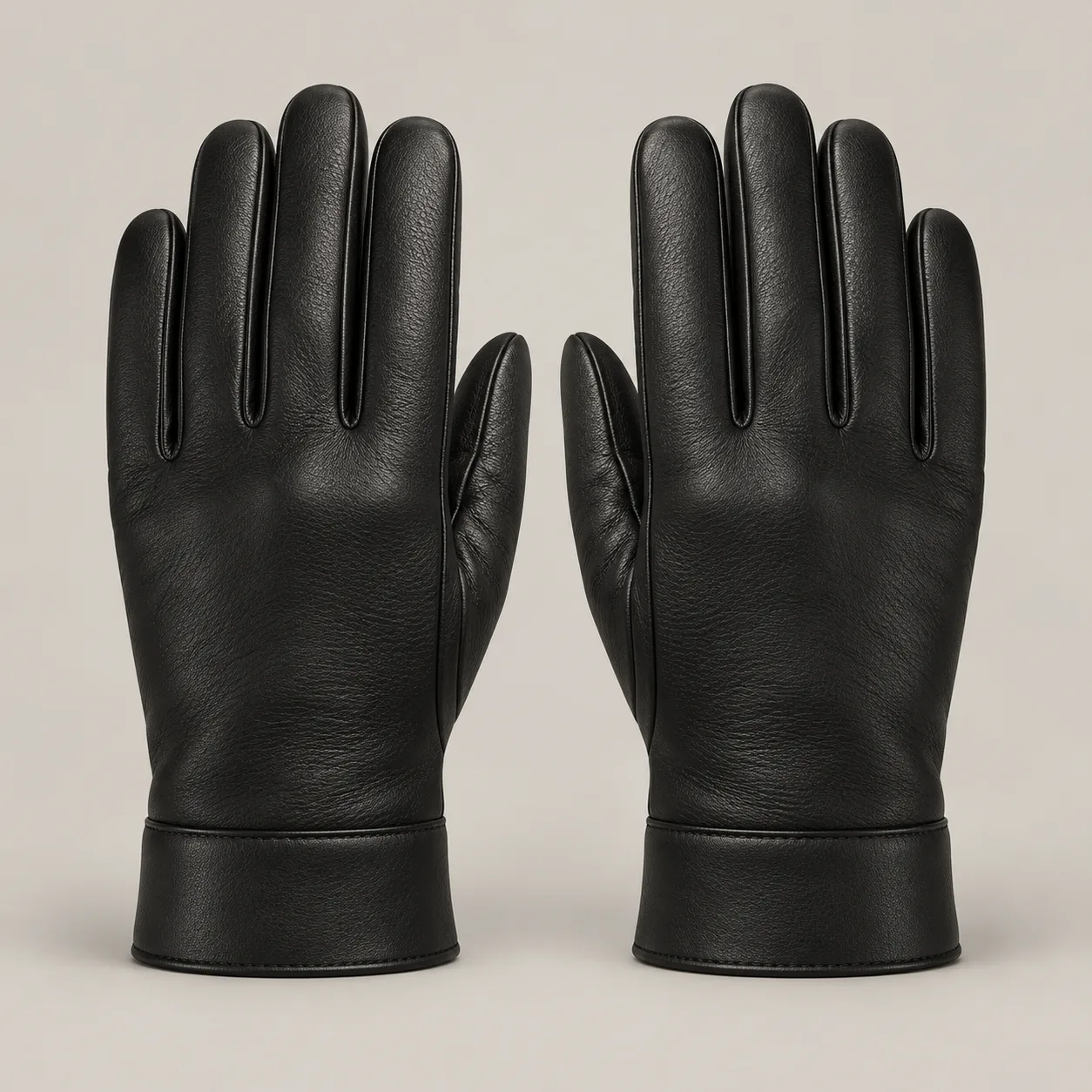 Touchscreen Leather Gloves concept product image — view 2