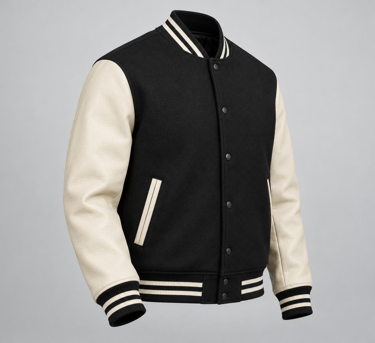 Blank varsity jacket — view 2
