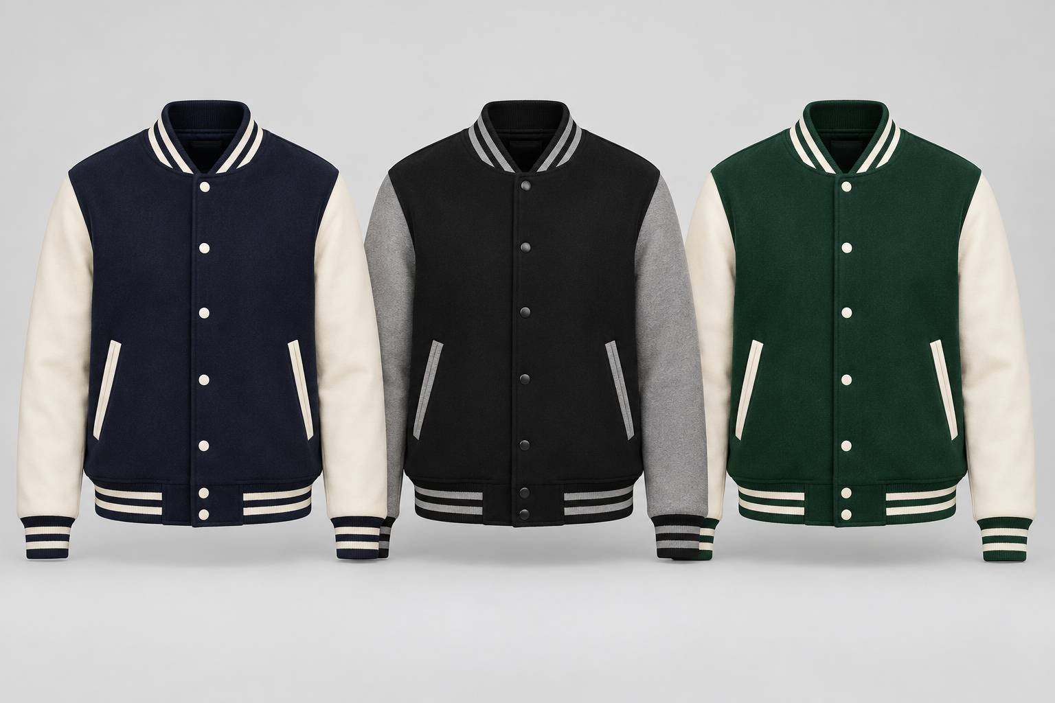 Custom varsity jacket colours — view 2