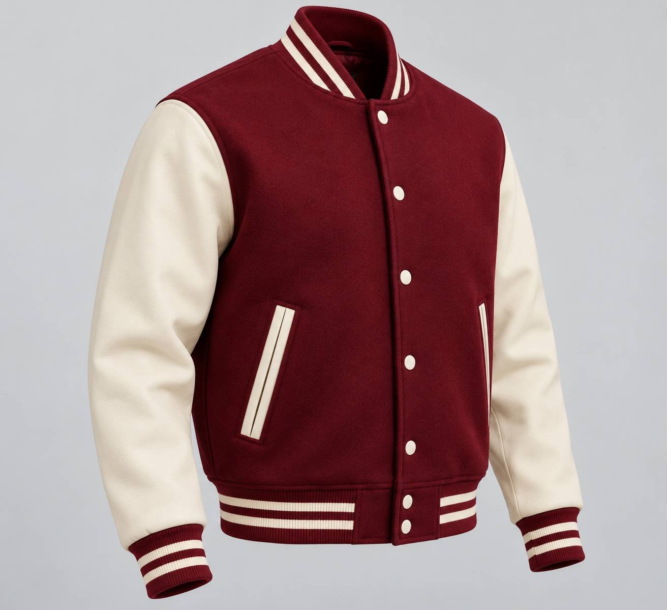 Custom Christmas varsity jacket — view 2